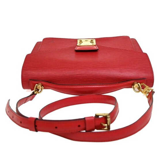 LOUIS VUITTON Monceau 2Way Shoulder Hand Bag Epi Leather Red M52127 - Picture 2 of 16
